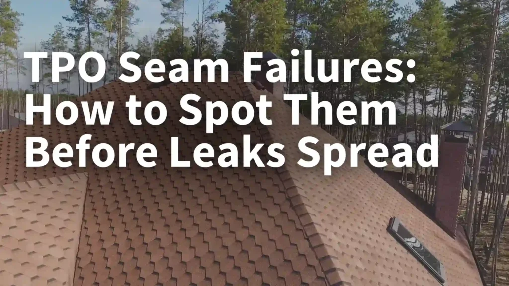 TPO Seam Failures_ How to Spot Them Before Leaks Spread Image