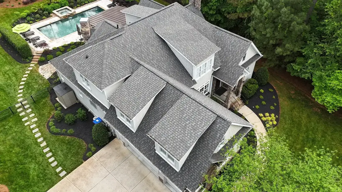 After: finished roof installation by Integrity Roofing